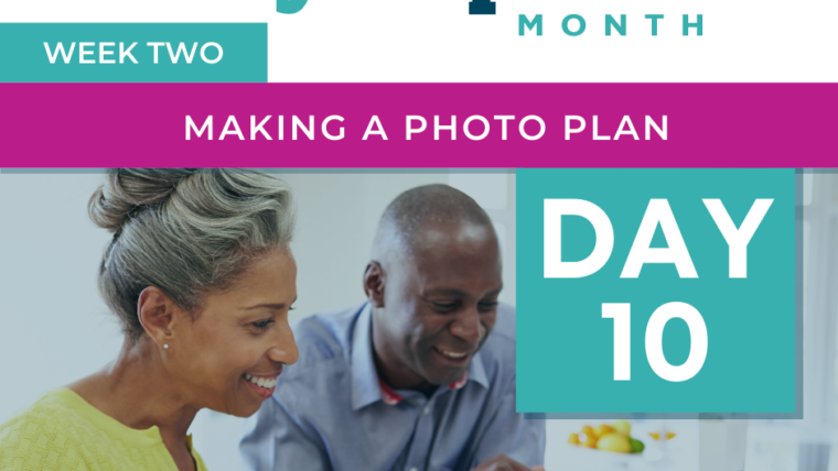 Making A Photo Plan – Tip #10