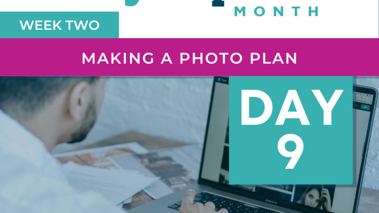 Making A Photo Plan – Tip #9