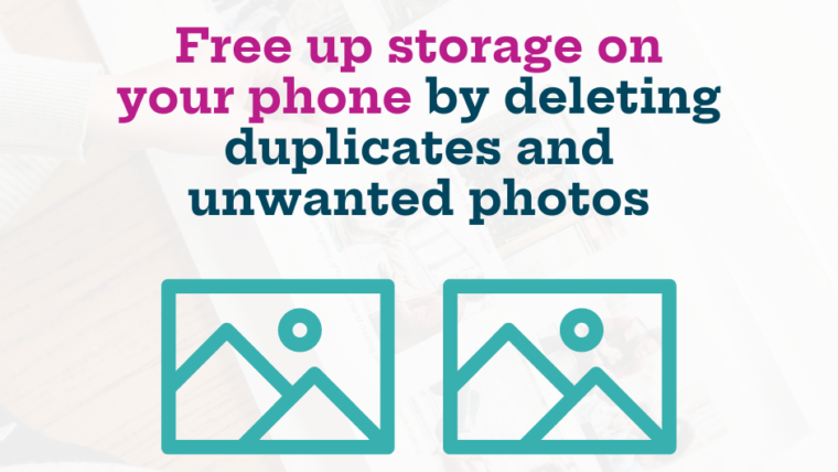 Tip #6 Free Up Storage Space